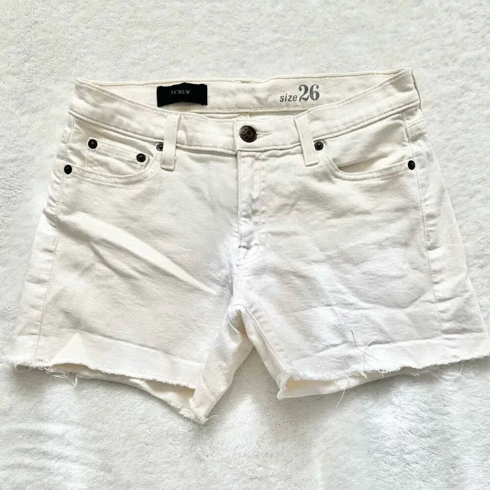 J. crew someone’s white shorts size 26